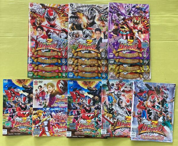 騎士竜戦隊 リュウソウジャー 12巻全巻 劇場版など 5巻 全17巻セット 管理番号35858 DVD レンタル落ち 特撮 スーパー戦隊シリーズ