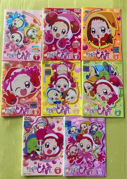 おジャ魔女どれみ 8巻セット(vol.4,7欠品) 管理番号35657 DVD レンタル落ち アニメ 東映