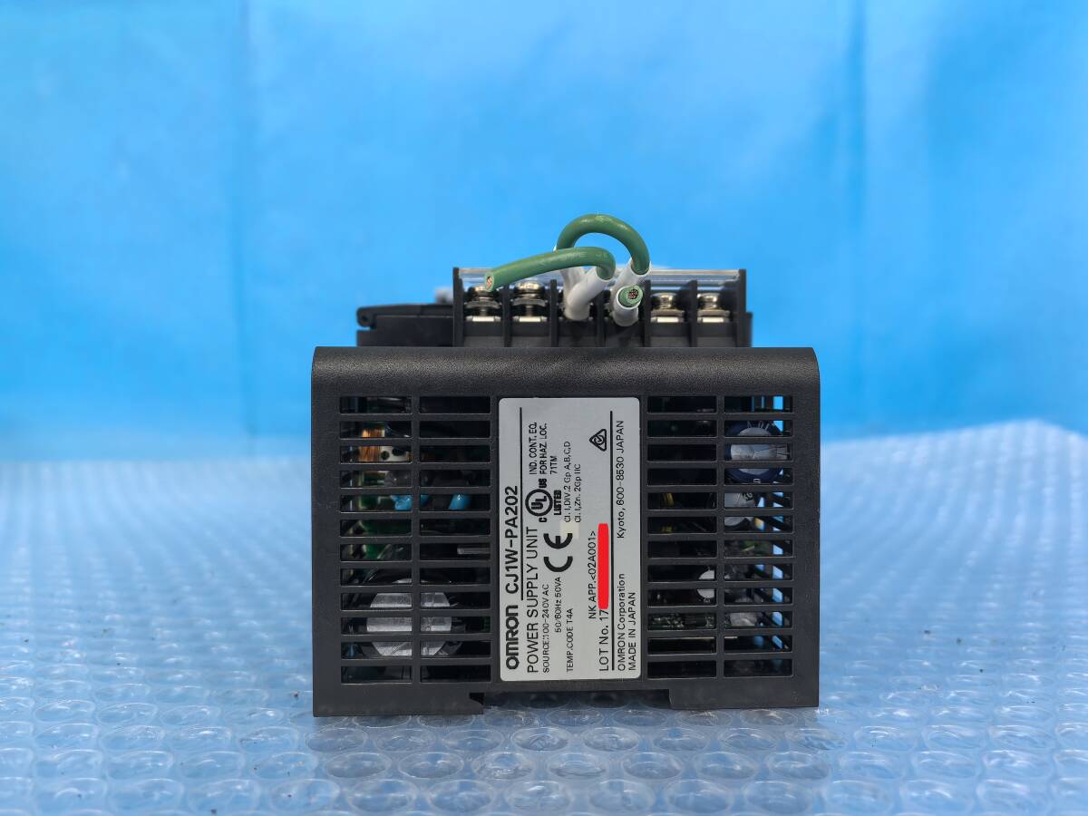 [YH3610] OMRON オムロン CJ1W-PA202 SYSMAC CJ2M CPU13 IC101 NC433 ID211 *3 OD211 *3 シーケンサ 動作保証