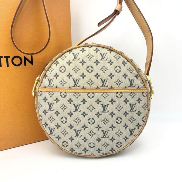 LOUIS VUITTON モノグラムミニ ジャンヌGM ショルダーバッグ カバン キャンバス ルイヴィトン 鞄