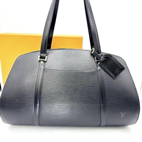 LOUIS VUITTON ルイヴィトン エピ ソルフェリーノ50 M42857ボストンバック ワンショルダー ハンドバッグ 肩掛け ノワール 黒ブラック