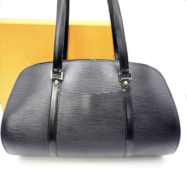 LOUIS VUITTON ルイヴィトン エピ ソルフェリーノ45 M42862ボストンバック ワンショルダー ハンドバッグ 肩掛け ノワール 黒ブラック