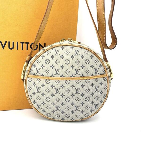 LOUIS VUITTON モノグラムミニ ジャンヌGM ショルダーバッグ カバン キャンバス ルイヴィトン 鞄