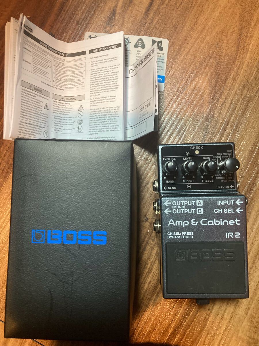BOSS IR-2 Amp&Cabinet（中古）【楽器検索デジマート】