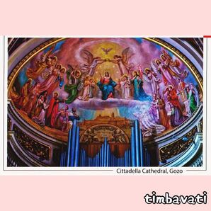 ☆新品☆【マルタ共和国】ゴゾ島 ポストカード Cittadella Cathedral GOZO *009*