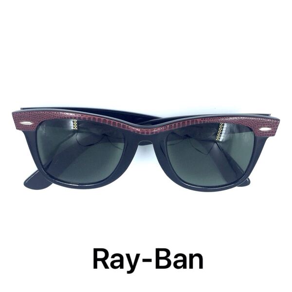 ■ボシュロム■レイバン Ray-Ban WAYFARER B&L ヴィンテージ サングラスウェイファーラー ファッションレザー Bausch&Lomb