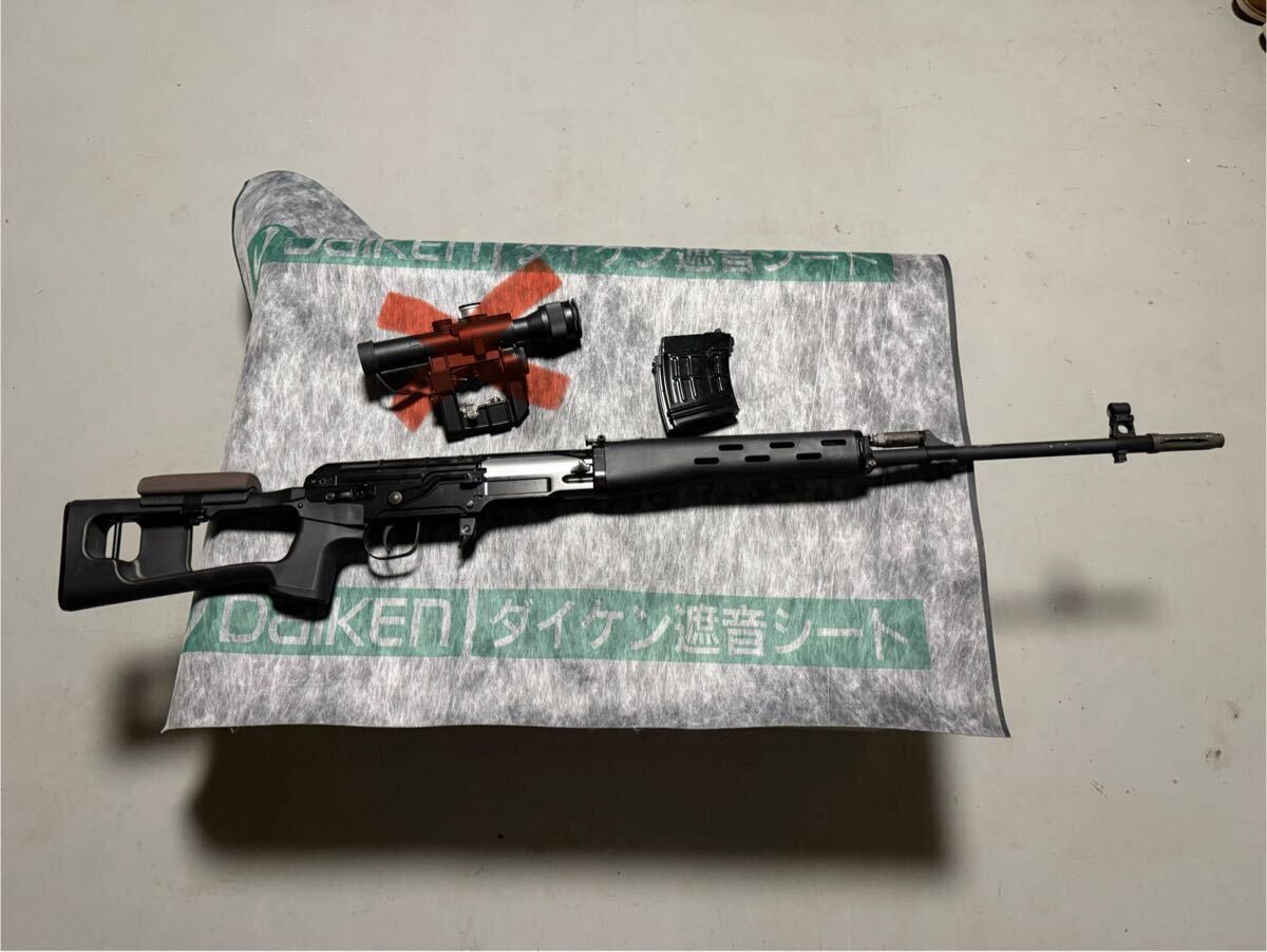SVDドラグノフ　マガジン Amazon | SNOW WOLF 80連 スペアマガジン ドラグノフ SVD 狙撃銃