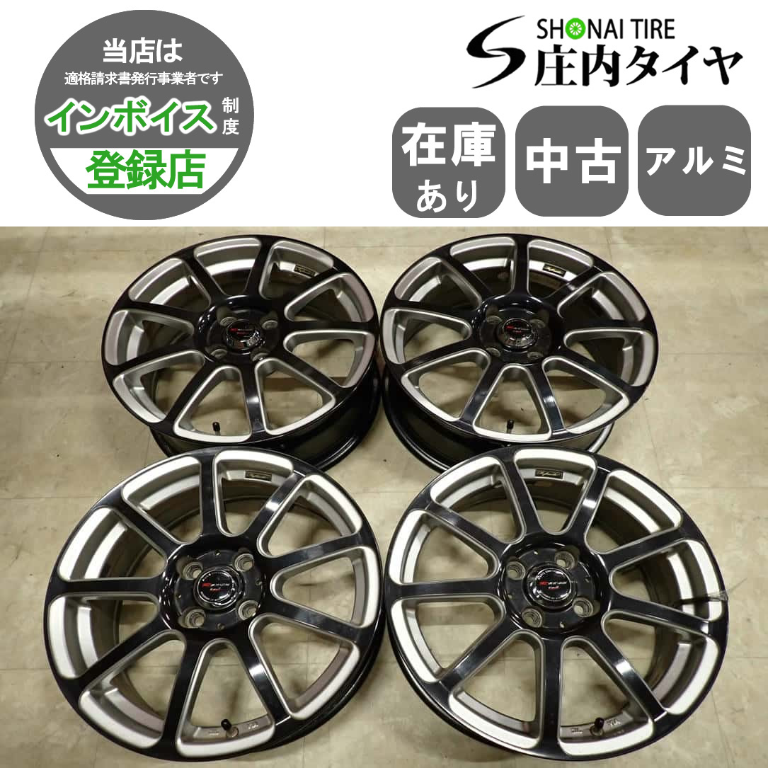 2025年最新】Yahoo!オークション -pcd100 4穴 16インチ 6jの中古