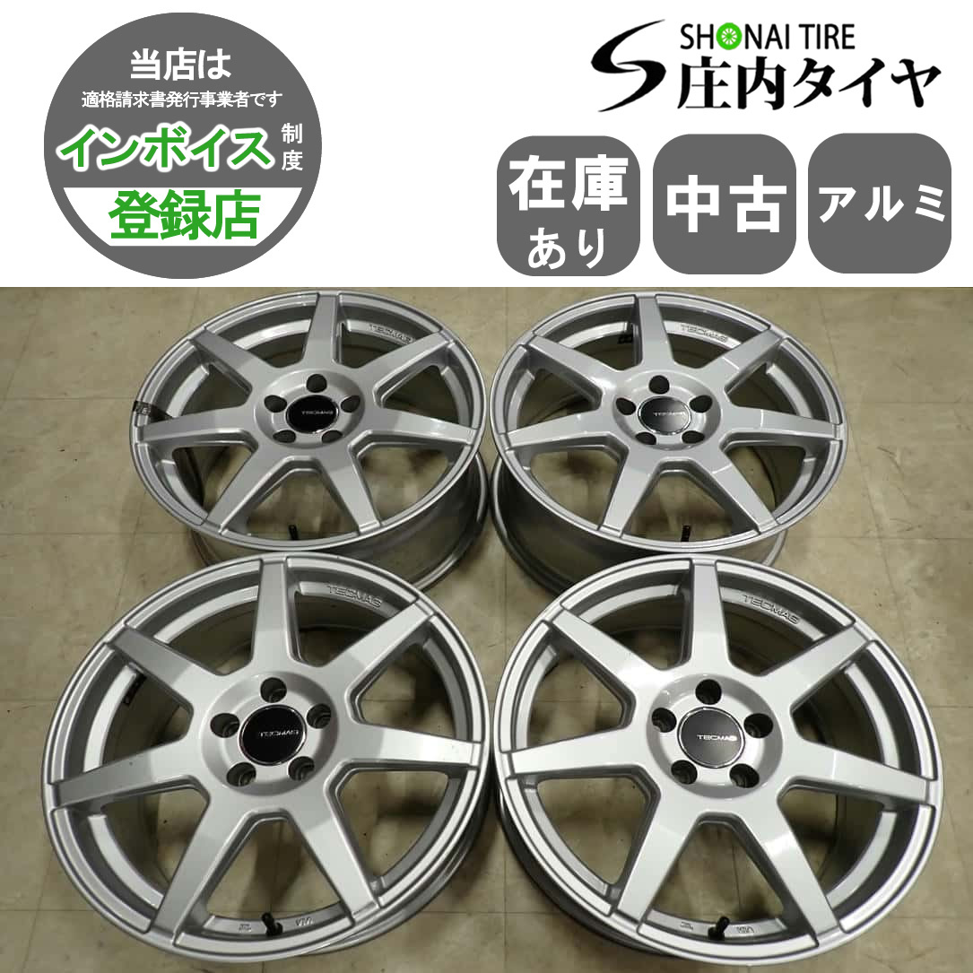 TECMAG テクマグ 7J-17インチ 5穴-PCD108 4枚セット 2025年最新】Yahoo!オークション -tecmag 108の中古品・新品・未