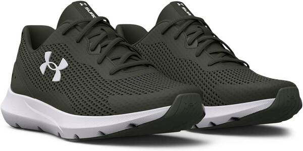 送料無料! 新品未使用 UNDER ARMOUR アンダーアーマー ランニングシューズ UA Surge 3 メンズ カーキ 27㎝ サージ3ランシュー マラソン