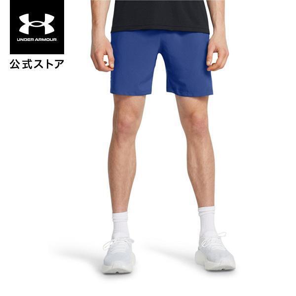 送料無料! 新品未使用 タグ付き UNDER ARMOUR アンダーアーマー UAローンチ 7インチ アンラインド ショーツ ランニング ハーフパンツ M