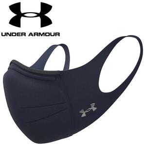 送料無料! 新品未使用 タグ付き UNDER ARMOUR アンダーアーマー UA スポーツマスク フェザーウエイト 1372228-410 希少品 M/Lサイズ