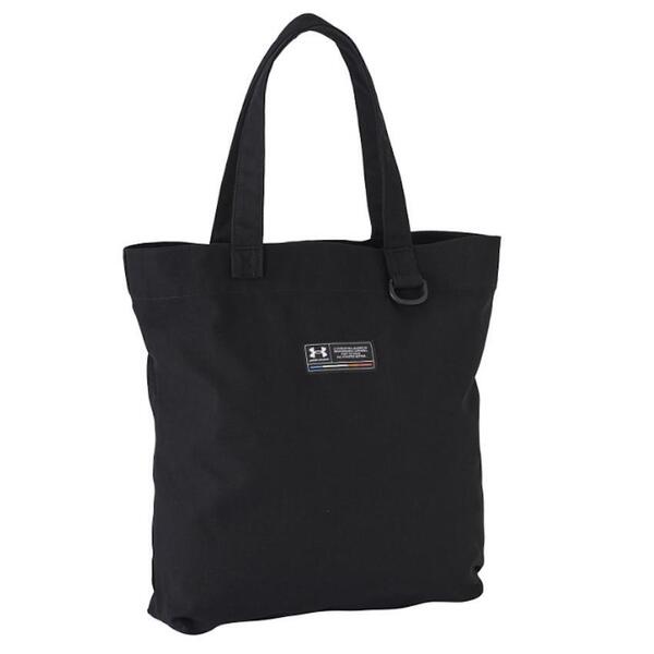 送料無料! 新品未使用 タグ付き UNDER ARMOUR アンダーアーマー UAキャンバス トートバッグ 24.2L 1372789 ブラック