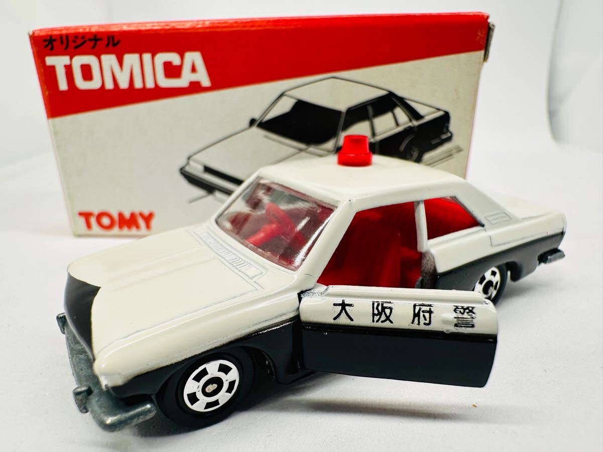 モデルペット赤箱当時物日本製No.25 ダットサンブルーバード1960