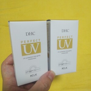 即決 送料込【切手,金券払可/手渡しで返金可】2個 DHCパーフェクト UVミルク(日やけ止め乳液)50ml 4511413530733 DHC PERFECT UV MILK