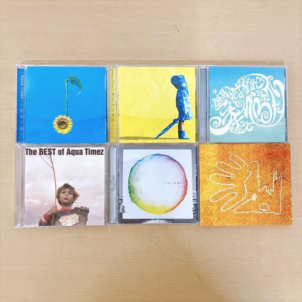 Aqua Timez CD オリジナルアルバム 10枚 まとめ 決意の朝に 虹 CD