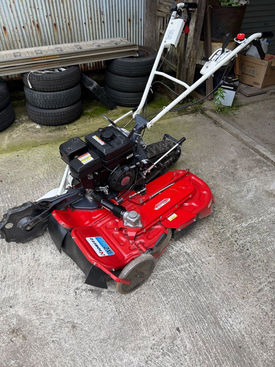 草刈機　共立　オーレック　ウイングモアー　AZ726TL　バック付き　爪新品 Yahoo!オークション - 中古 共立 畦草刈機 AZ726TL 2輪駆動 バックギア