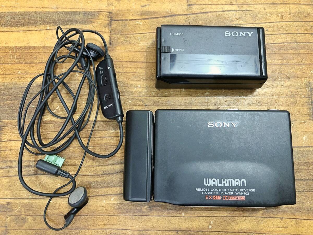 ジャンク】wm-702 ウォークマン 未検品 カセットプレーヤー sony