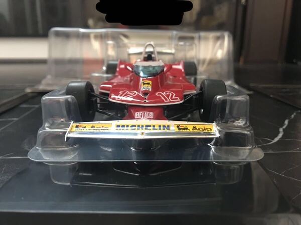 ビッグスケールF1コレクション フェラーリ312T4 ジル ヴィルヌーブ仕様 デアゴスティーニ DeAGOSTINI 1/24 完成品