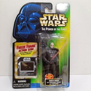 1998年 The Power Of The Force STAR WARS スター・ウォーズ ダースベイダー リムーバブルヘルメットバージョン スライド付 フィギュア