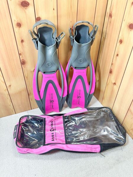 Aqua Lung フィン PAOFLEX 収納バッグ付き