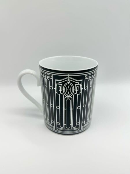 未使用 HERMES エルメス H-DECO アッシュデコ マグカップ ブラック