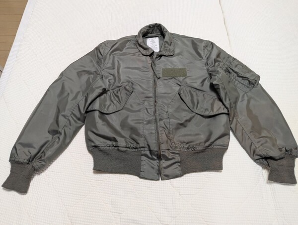 【美品】米軍 実物 1991 CWU-36p フライト ジャケット Medium M USAF USMC Navy TOPGUN ワッペン パッチ 航空自衛隊 ミリタリー