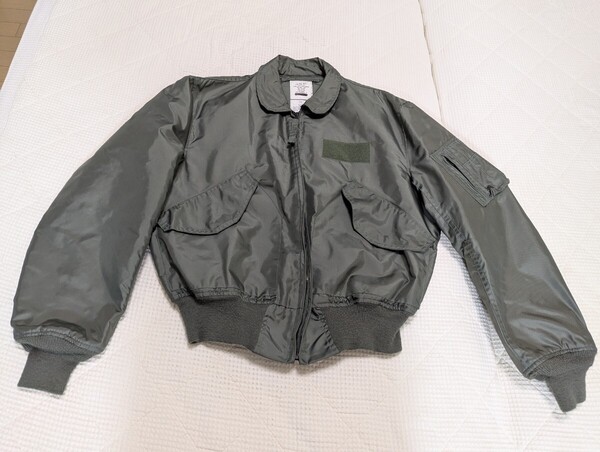 【美品】 米軍 実物 2000 CWU-36p フライト ジャケット Large L USAF USMC Navy ワッペン パッチ 航空自衛隊 ミリタリー