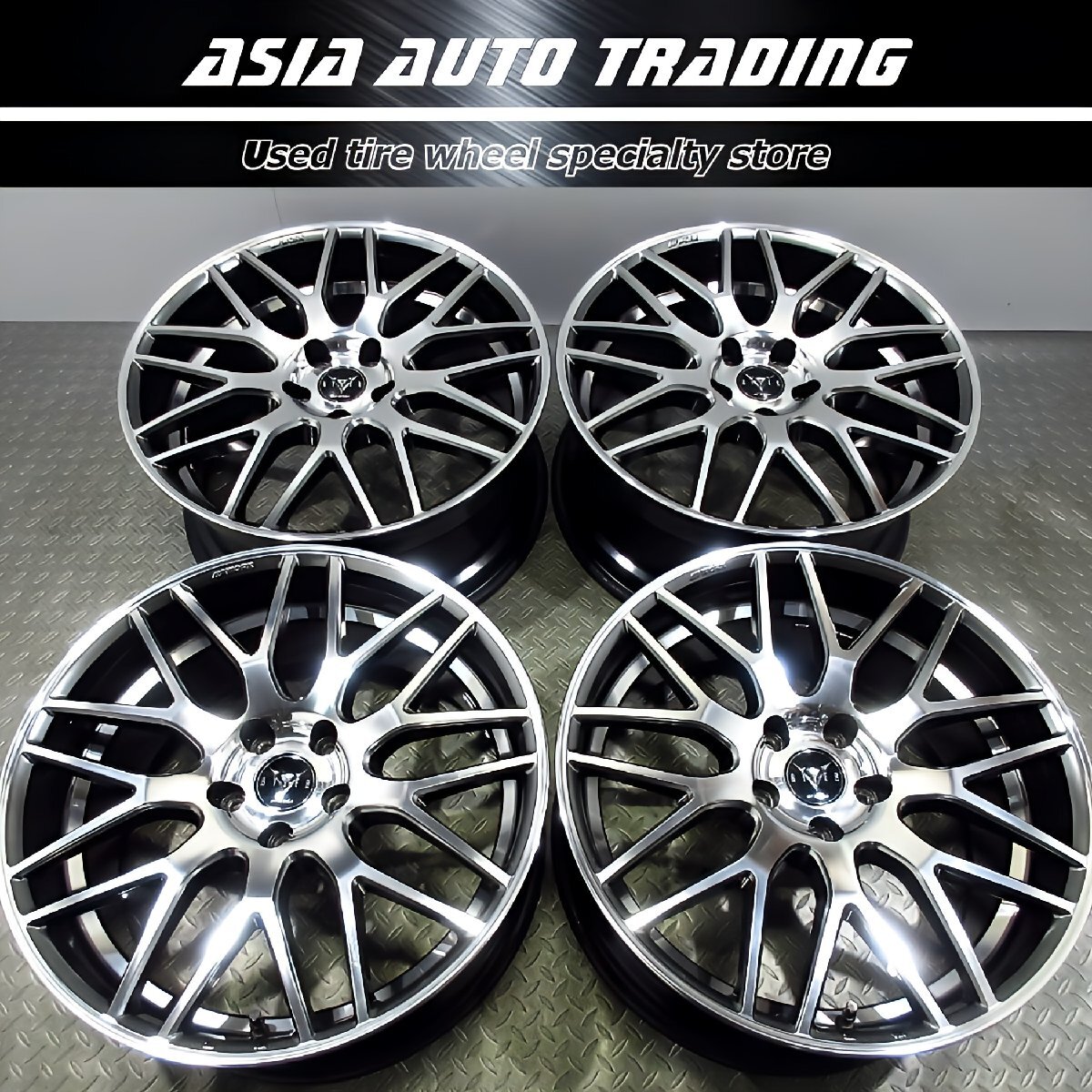 楽天市場】中古 ホイール EDMOND Wheels 4本セット 19インチ 8.5