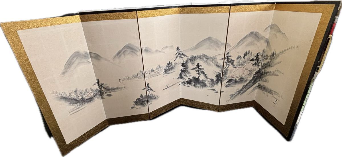 2025年最新】Yahoo!オークション -屏風 水墨の中古品・新品・未