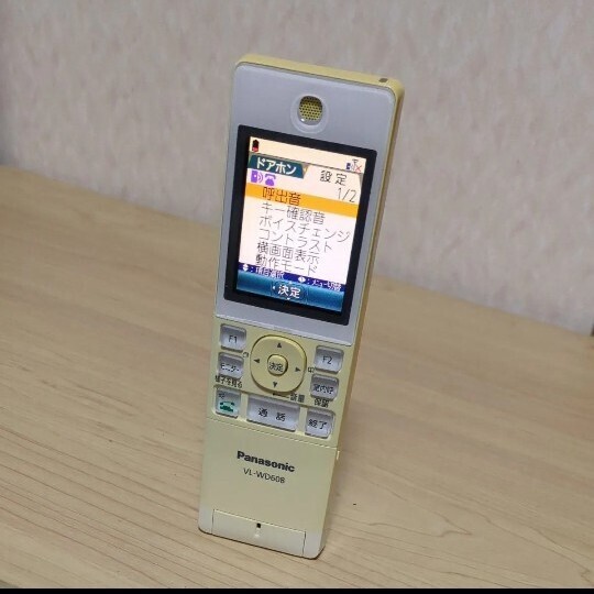 送料無料即決 VL-WD608 パナソニック Panasonic ワイヤレスモニター子機 動作確認済 Title