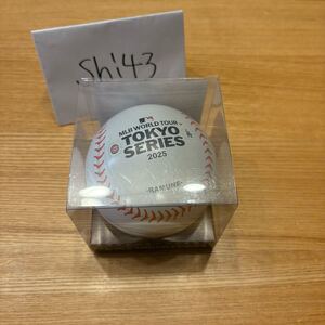 MLBプリントラムネ缶 MLB TOKYO SERIES ドジャース カブス 大谷翔平 メジャーリーグ 記念ボール缶 野球 サイダー風味 新品未使用未開封