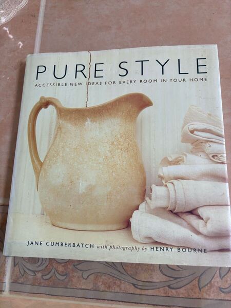 洋書 PURE STYLE ピュアスタイル ナチュラル 自然 シンプル ホワイト ファブリック カラーアドバイス ハンドメイド