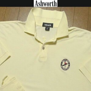5L-6L・4XL-5XL日本サイズ位★セール送無料★アシュワースUSA限定モデル 特注刺繍 美品 ポロシャツ