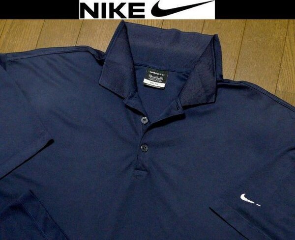 7L-8L・6XL-7XL日本サイズ位★セール送無料★超希少 ナイキ USA限定モデル1点物 4方向伸縮 シンプル ポロシャツ大きいビッグ