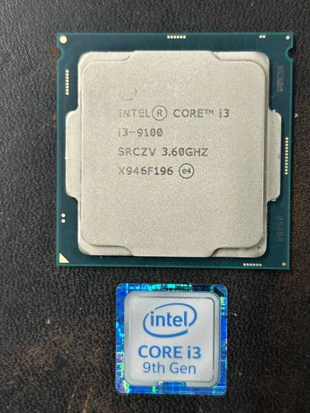 #2 intel CPU 第9世代 Core i3 9100 3.60GHz LGA1151 ■動作確認品 ■送料無料