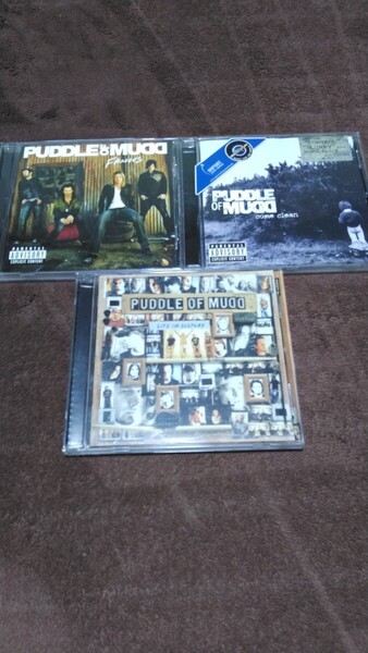 puddle of mudd パドル・オブ・マッド『LIFE ON DISPLAY』『FAMOUS』『come clean』CD3枚セット