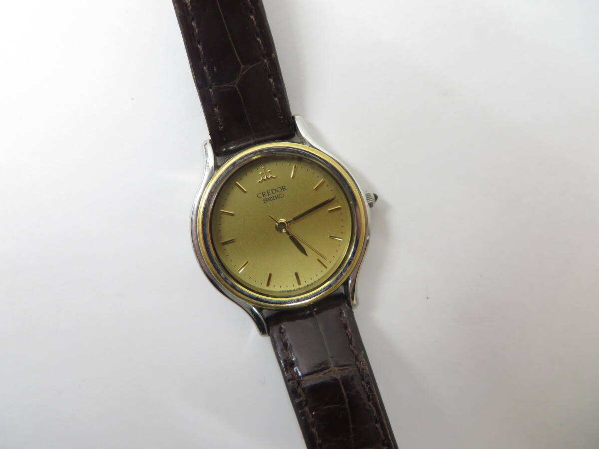SEIKO セイコー クレドール 4J81-0A60 SEIKO CREDOR 18KT+ST.STEEL