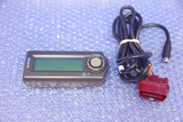 激レア 美品 テクトム 燃費マネージャー FCM-2000QA (FCM-2000WD) e燃費モデル CAN通信対応 燃費計 スピード タコ メーター 水温計