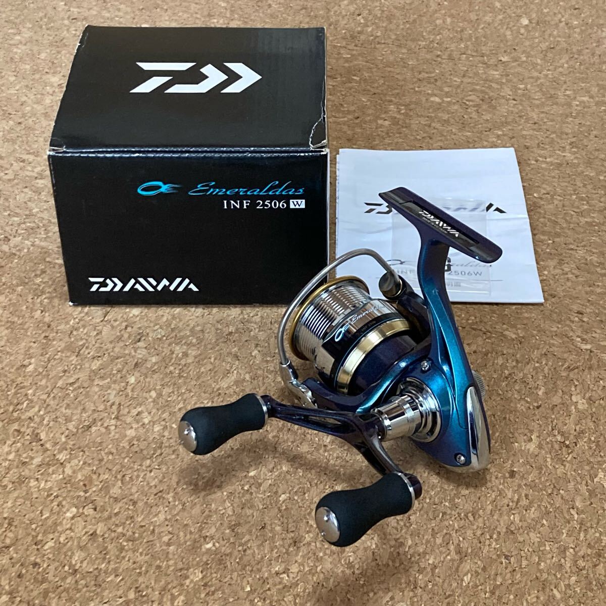 DAIWA エメラルダス INF2506 ダブルハンドル リール Yahoo!オークション -「エメラルダスinf 2506」(ダイワ