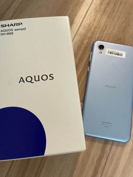 SH-M08 AQUOS sense2 アーバンブルー スマホ 本体 シャープ SIMフリー