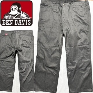 即落送料無料 新品 近い 美品 BEN DAVIS ベンデイビス フリスコ ワーク パンツ 特大サイズ アメカジ ミリタリー ストリート ヒップホップ系