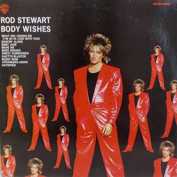匿名・送料無料! ロッド・スチュワート/Rod Stewart 輸入盤LPレコード 「ボディ・ウィッシーズ/Body Wishes」