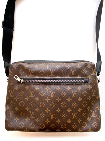 【即決】 LOUIS VUITTON ルイヴィトン トーレスMM モノグラムマカサー M40387 ショルダーバッグ SR2131 茶 ブラウン
