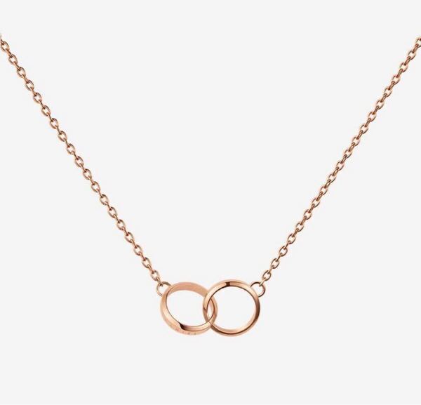 新品未使用 Daniel Wellington ダニエルウェリントン ELAN UNITY NECKLACE ネックレス ゴールドピンク