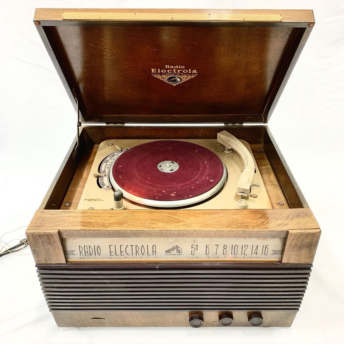 ビクター真空管レコードラジオ60年代 アンティーク インテリア Yahoo!オークション -「victorレトロ」(アンティーク) (ラジオ