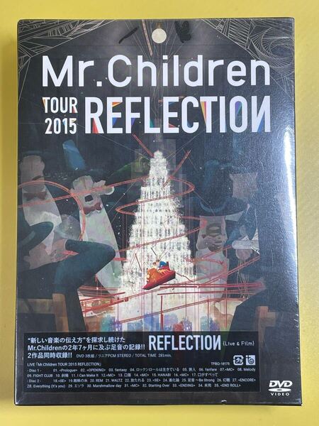 【未開封】 DVD ミスターチルドレン Mr.Children TOUR 2015 REFLECTION LIVE FILM DVD3枚組