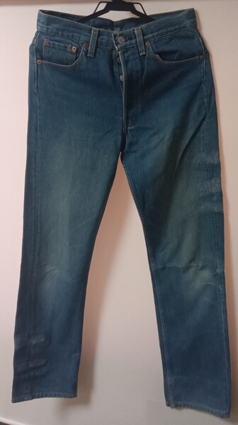 Levi's リーバイス 501 デニムパンツ ジーンズ USA製 刻印552 ボタンフライ ヴィンテージ 古着 アメリカ製 W29L36 ジーパン 90s?