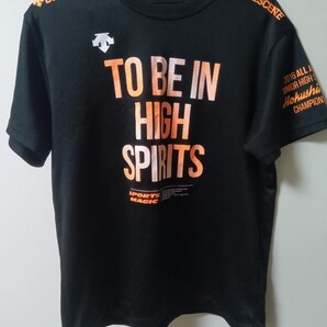TO BE IN HIGH SPIRITS DESCENTE デサント Tシャツ 2016 北信越 Mサイズ ALL JAPAN JUNIOR HIGH SCHOOL CHAMPIONSHIP 半袖