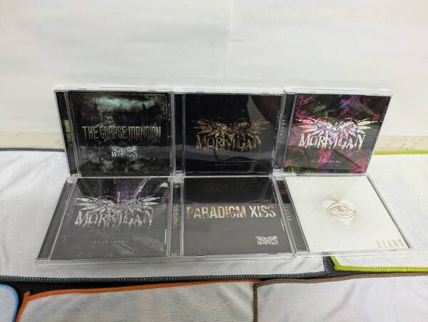 MORRIGAN アルバム4作+シングル2作セット ヴィジュアル系 モリガン XIBALBA THE DEVIL INSIDE 東京インフェルノ V系 即決 送料無料